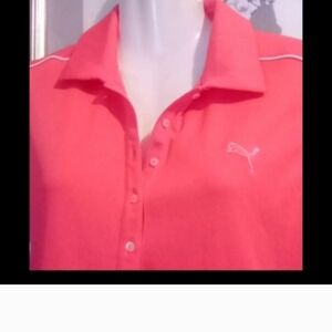 Puma Pink Polo Shirt